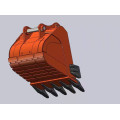 R215-7 excavator attachment bucket